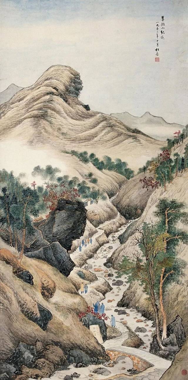 笔墨精湛|关松房国画山水作品赏析