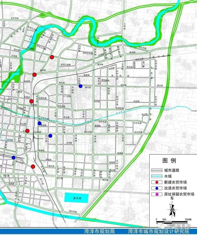 菏泽城区20处农贸市场布点规划公示,看看哪个离你家最近?