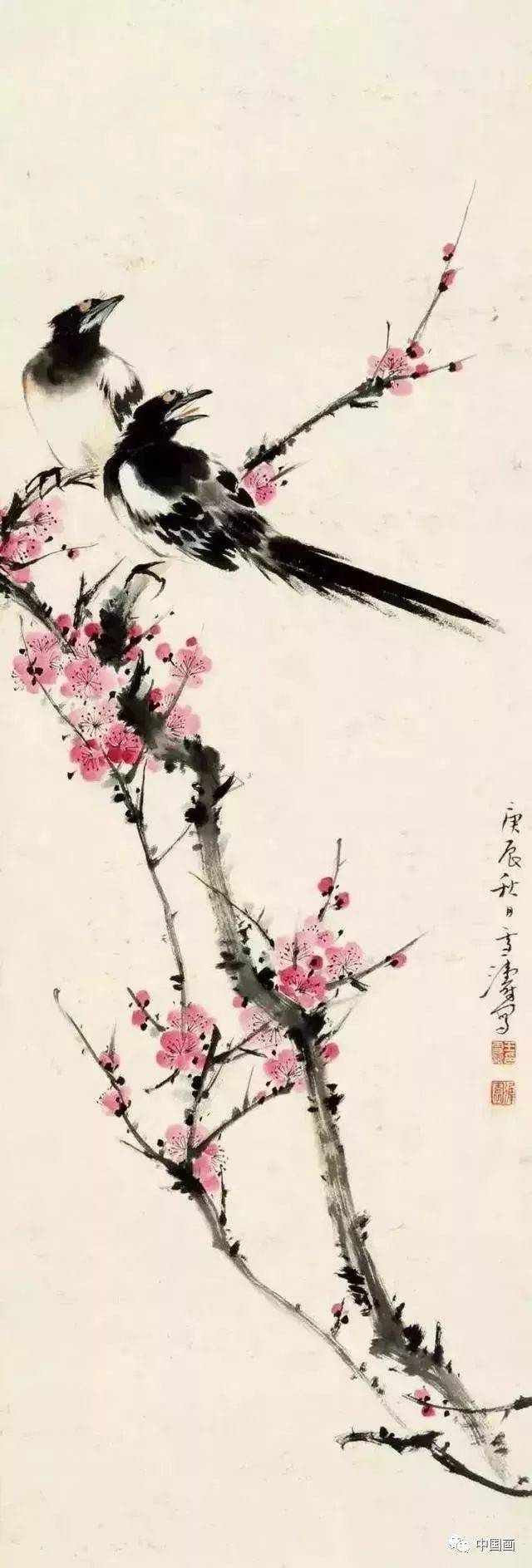 王雪涛画梅,名家写意梅花图片大全,画梅花图片大全大图_大山谷图库