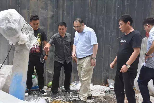 7月3日,北京市顺义区李遂镇党委书记朱新生,党委副书记,镇长李黎带队