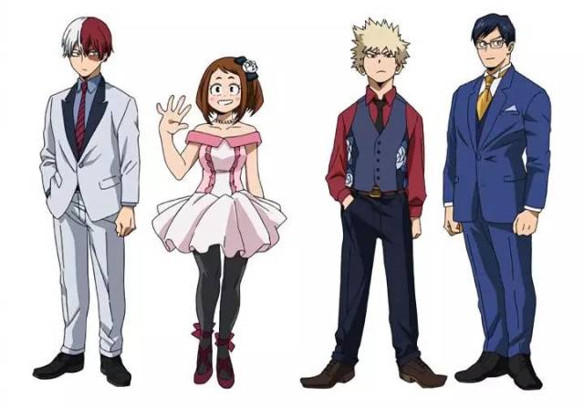 【动漫资讯】剧场版《我的英雄学院~2人的英雄~》角色图公开!