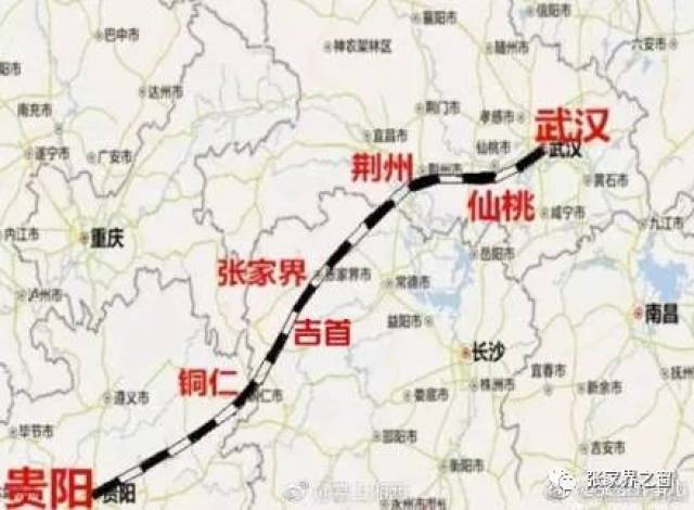 武贵高铁详细线路图 2030湖北高铁规划图 湖北2020年高铁规划图 大山谷图库