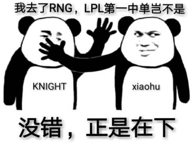 黄金左手韩服改id疑似回应网上传闻 knight8在rng重新上线?