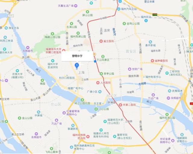 学校地址:福建省福州市鼓楼区斗池路62号