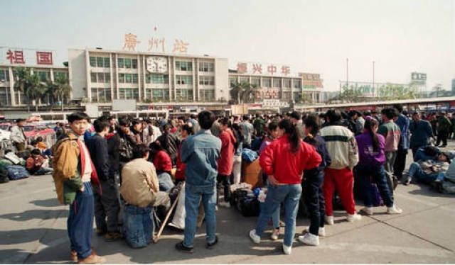广州火车站:迎来送往,见证淘金之路|改革开放四十周年·出发地