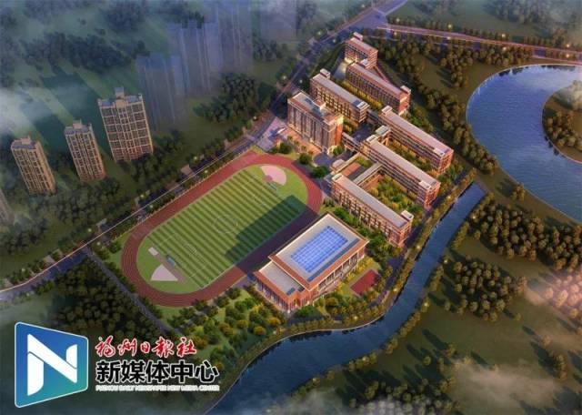 福州滨海新城综合医院,福州第三中学滨海校区,福州实验学校校区,骏鹏