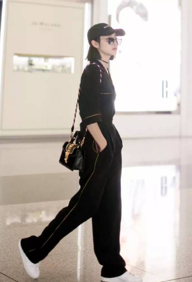 高圆圆、大幂幂带起的机场街拍变味了？现在流行.....