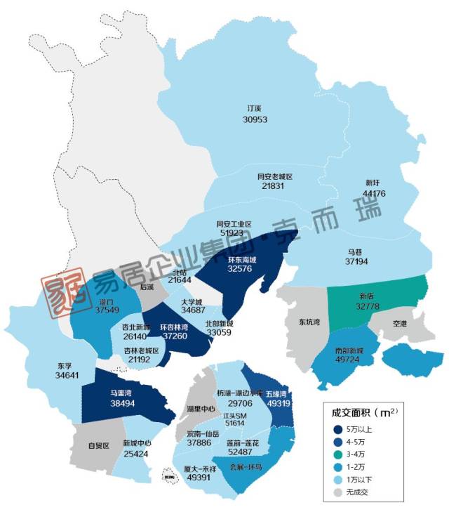 厦门2018年上半年房价地图出炉:附全市楼盘成交详情