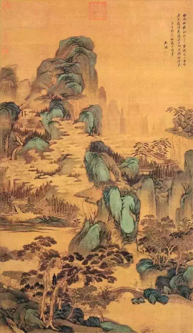 清代四王出神入化的笔墨画,把中国画的笔墨水平发展