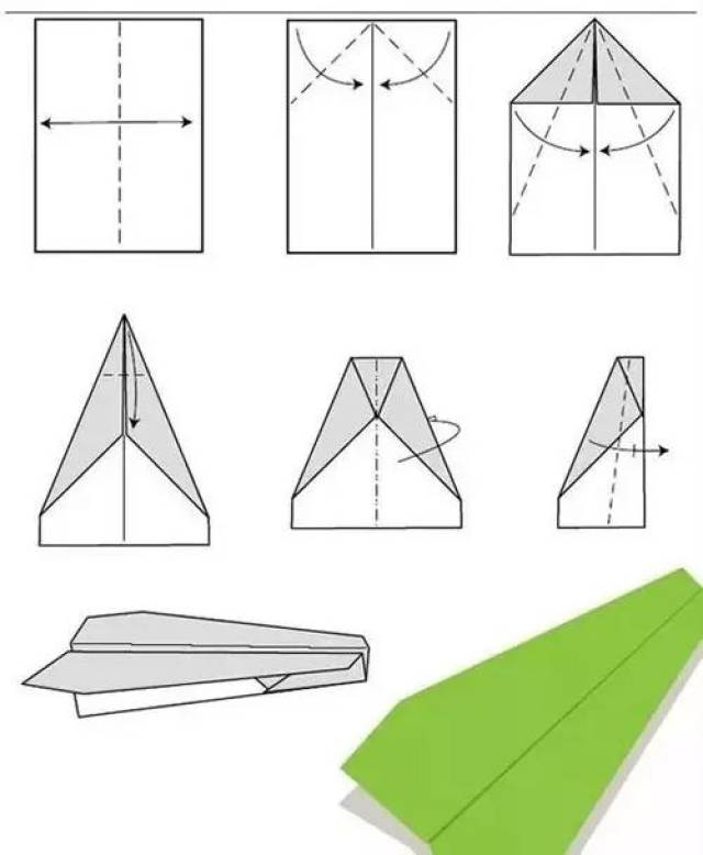 纸飞机的15种经典折法,快喊爸爸来收藏!