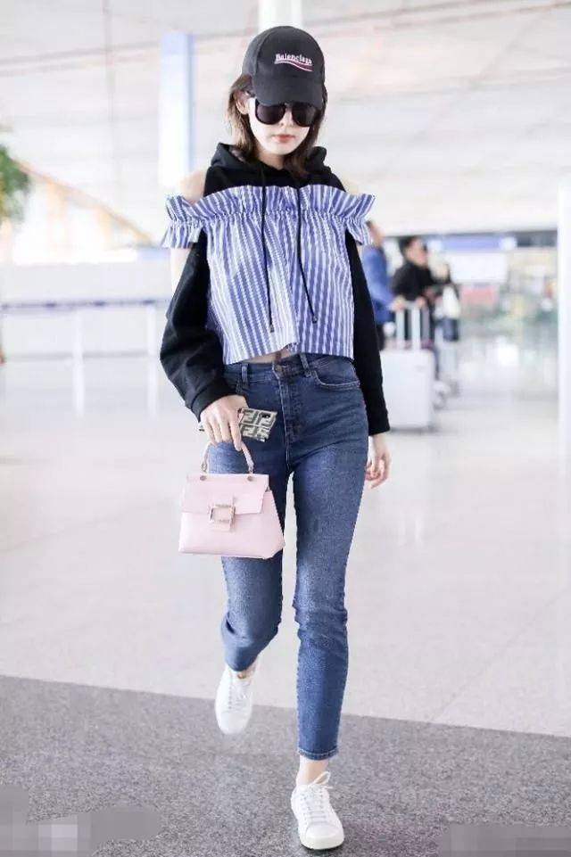 高圆圆、大幂幂带起的机场街拍变味了？现在流行.....