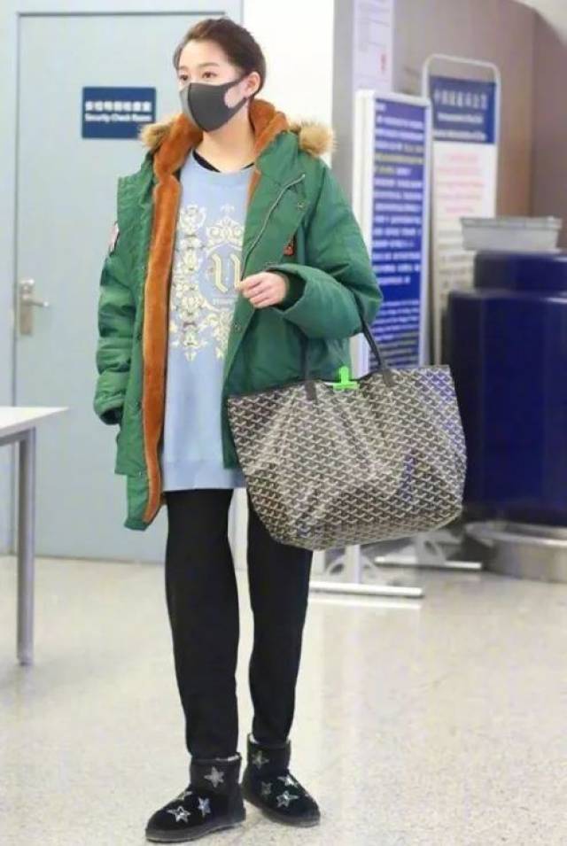 高圆圆、大幂幂带起的机场街拍变味了？现在流行.....