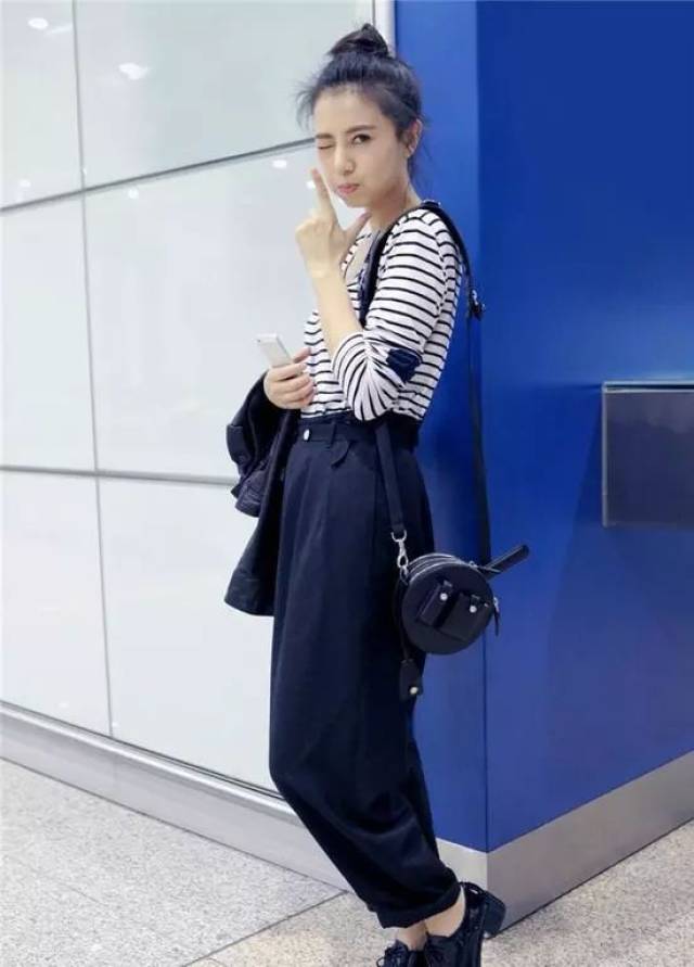 高圆圆、大幂幂带起的机场街拍变味了？现在流行.....