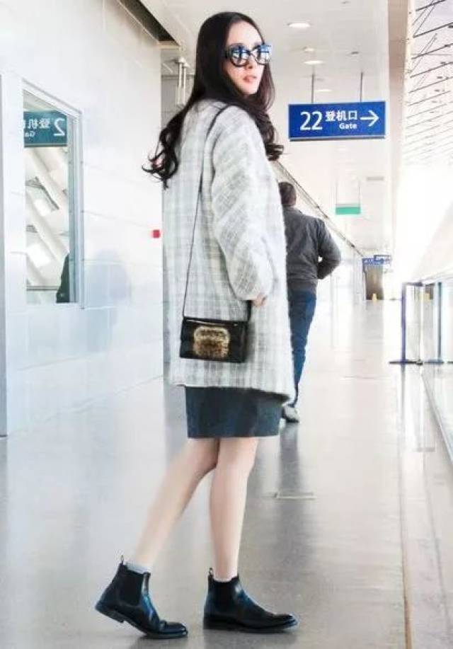 高圆圆、大幂幂带起的机场街拍变味了？现在流行.....