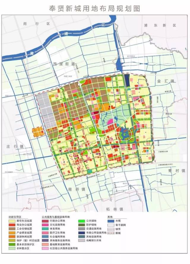 【重要】《上海市奉贤区总体规划暨土地利用总体规划(2017-2035)》
