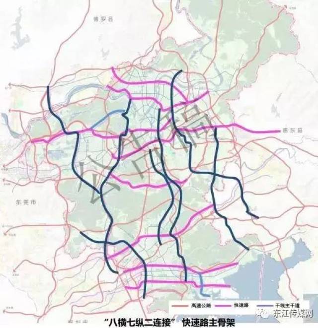 南四环-机场快速,s357,深惠快速-迎宾大道-惠沙一路,龙海一路-北环路