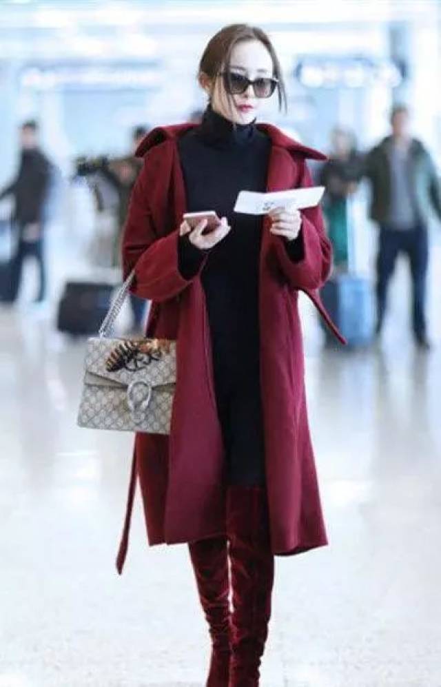 高圆圆、大幂幂带起的机场街拍变味了？现在流行.....