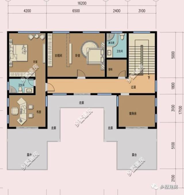 古香古色的中国风自建别墅,传承文化内涵,实物图比效果图还美!