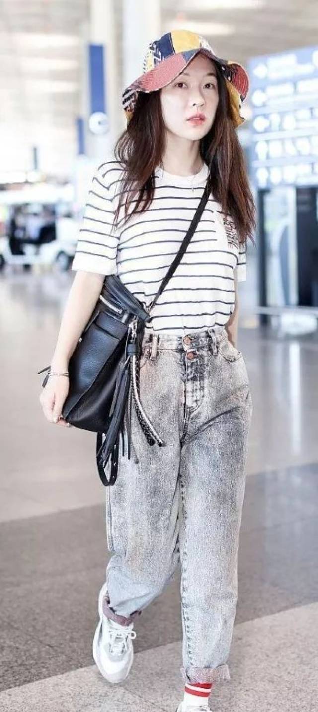 高圆圆、大幂幂带起的机场街拍变味了？现在流行.....