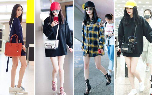 高圆圆、大幂幂带起的机场街拍变味了？现在流行.....