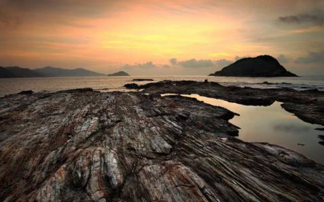 【佛山出发-惠州盐洲岛,暑假追色之旅】 黑排角外海沙滩,客家"山湖之