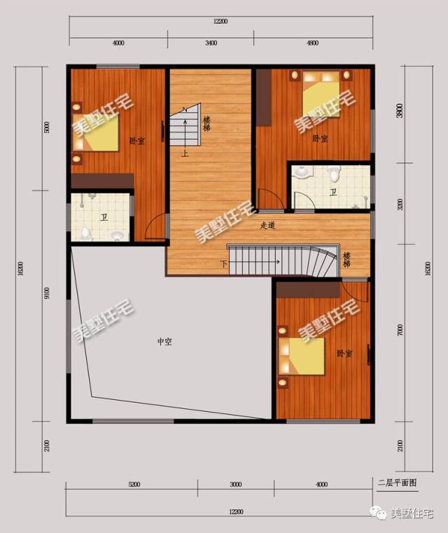 5套带院子的新农村自建房户型图,有院子的别墅才是真别墅