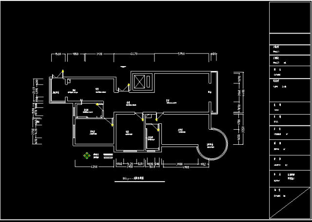 小编同时给她推荐了一整套房屋住宅室内装修装饰cad施工图附效果图