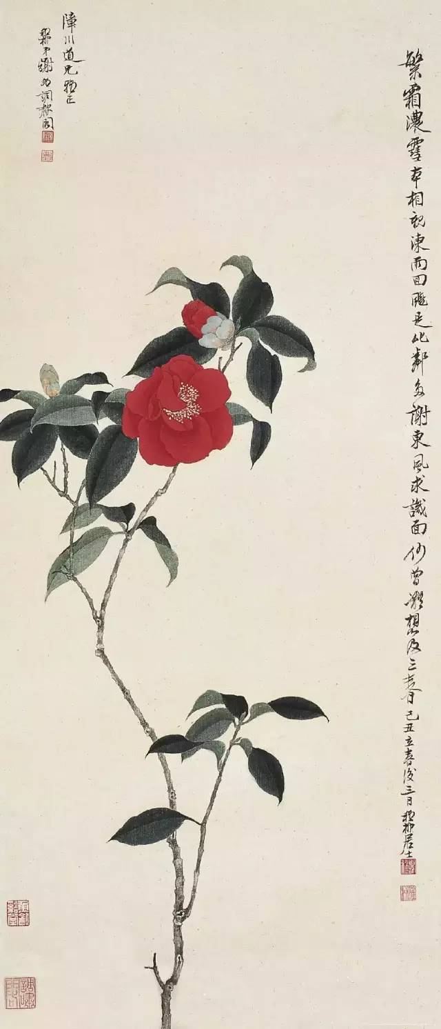 书画大师谢稚柳花鸟画作品赏析