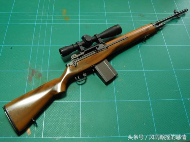 62nato弹的m1步枪,之所以败给了ak47主要原因有以下几点:一,枪身修长