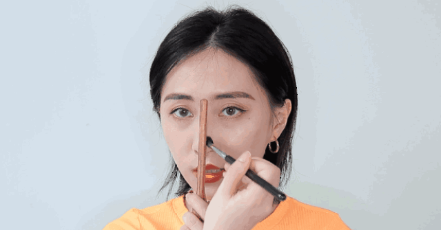 学会画鼻影,让你不用整容也能拥有又高又挺的鼻子,小巧的鼻头.