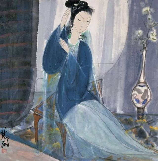 打破传统,来看一代艺术大师林风眠不一样的仕女图