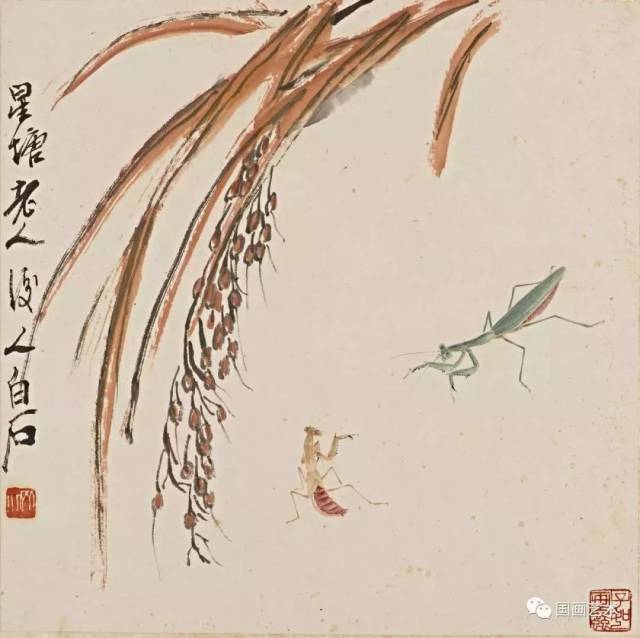 艺术专栏 | 齐白石草虫,高清图更精彩!