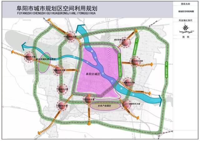 规划》,阜阳城市规划区总面积约为1078平方公里, 其中北部划为颍泉区