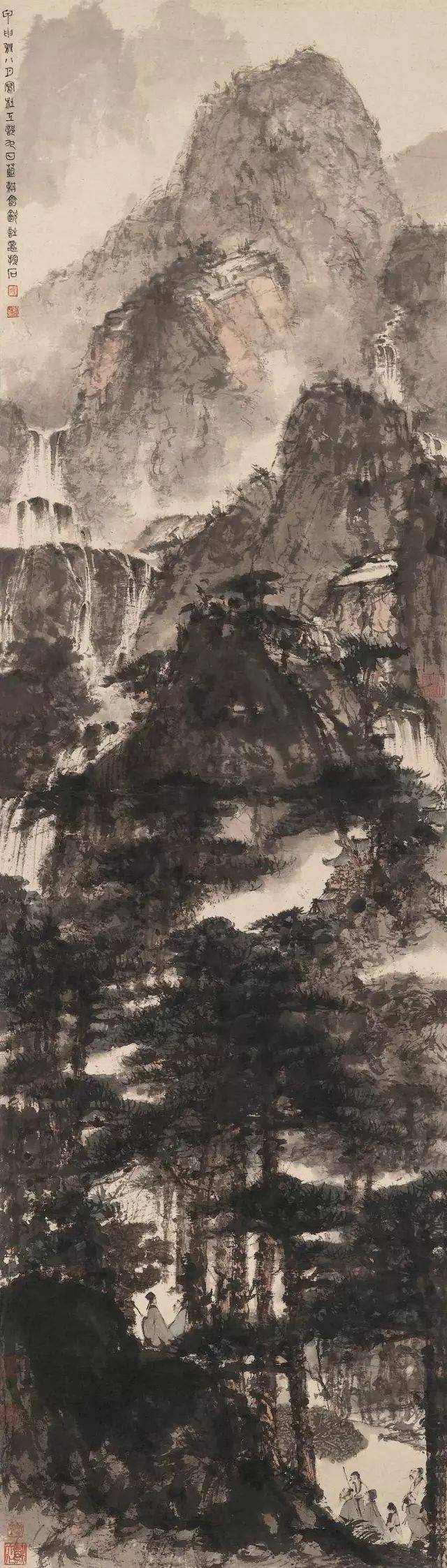 傅抱石 赤壁图