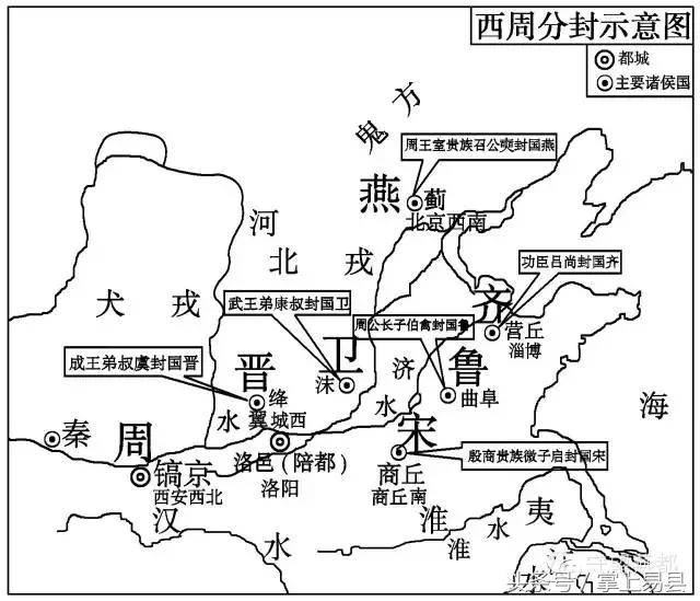 曾经追随周武王伐灭商纣的功臣谋士,论功行赏,加官进爵.