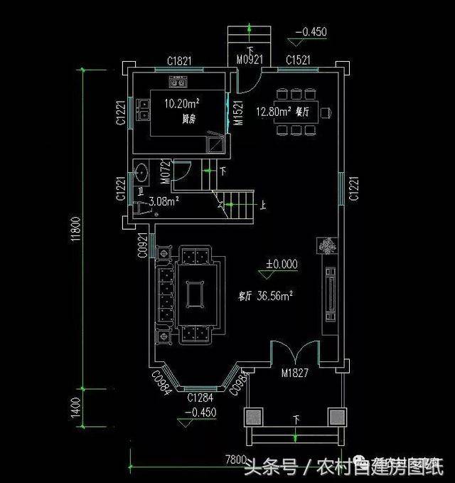 79平方米 结构形式:砖混结构 一层:客厅(复式),厨房,餐厅,卫生间 两层