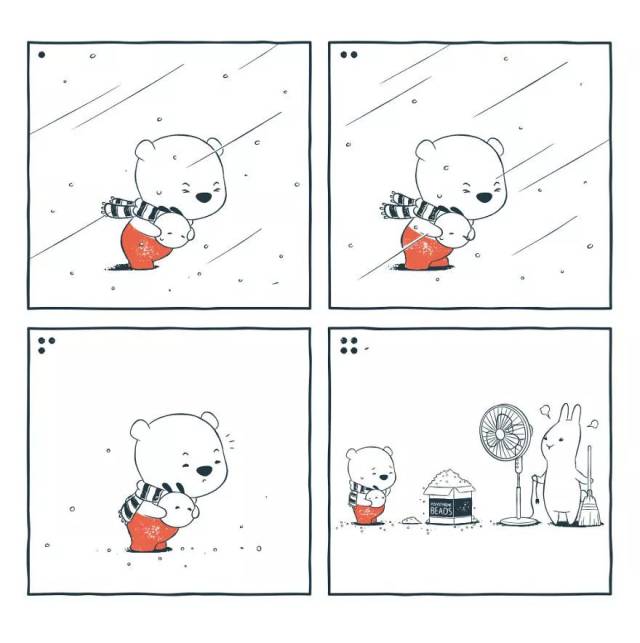 一组没有对话的漫画,这脑洞也太大了吧!
