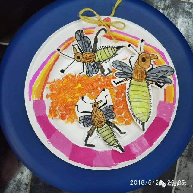 【三度画室】幼儿启智班课程回顾——小蜜蜂的家