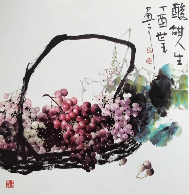 著名画家贾世玉花鸟作品选