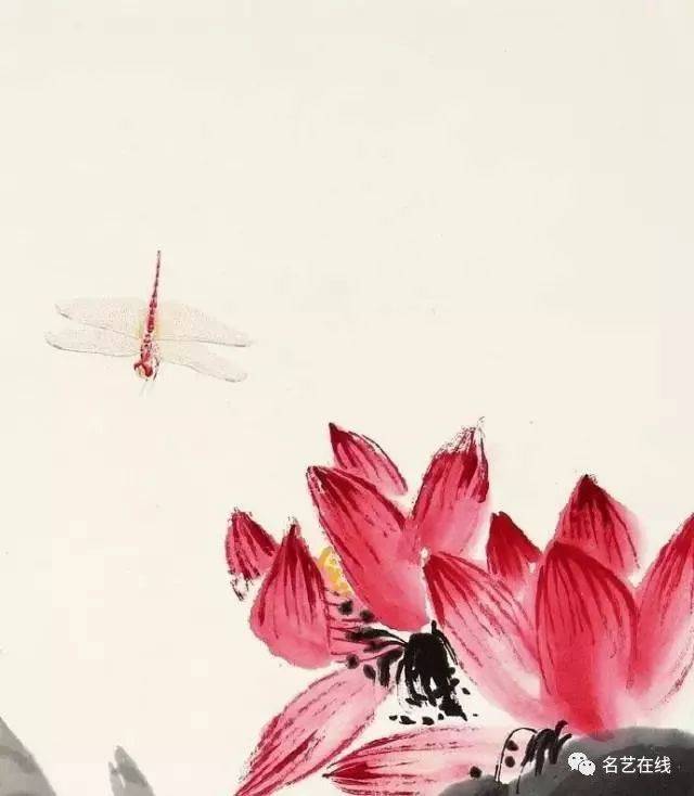 齐白石蜻蜓作品