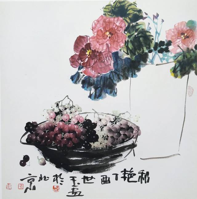 著名画家贾世玉花鸟作品选