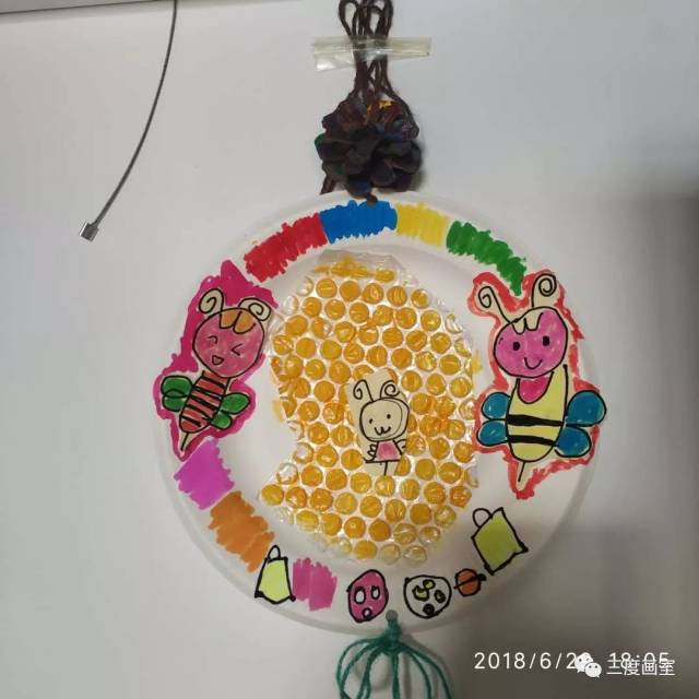 【三度画室】幼儿启智班课程回顾——小蜜蜂的家