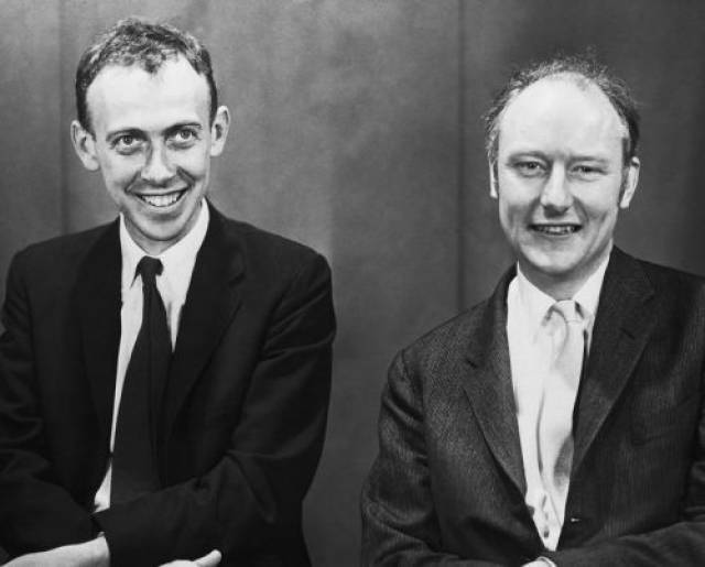 10. 弗朗西斯·克里克(francis crick),詹姆斯·沃森(james watson)