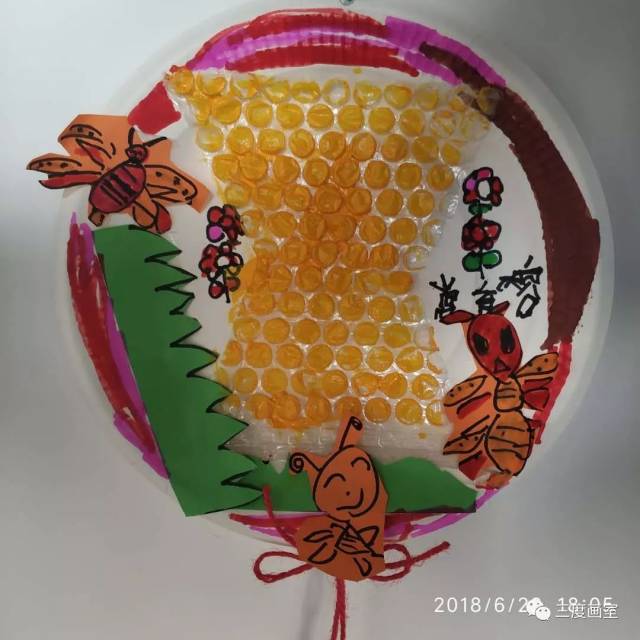【三度画室】幼儿启智班课程回顾——小蜜蜂的家