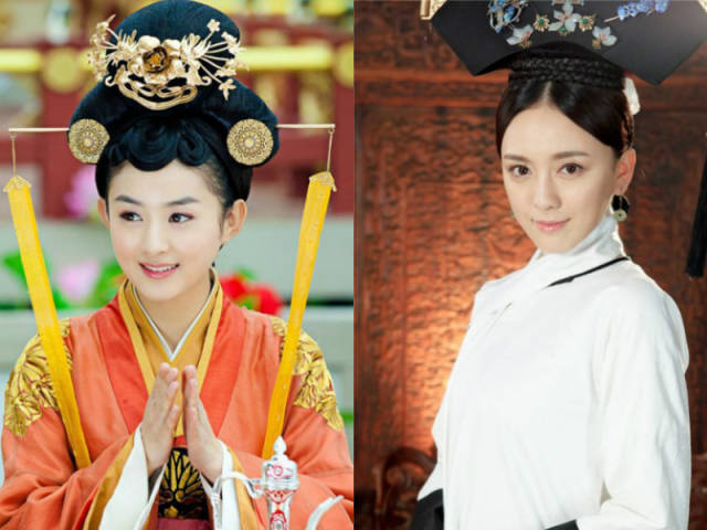 杨幂赵丽颖李小璐袁姗姗 跟她合作过的演员全部都一线了