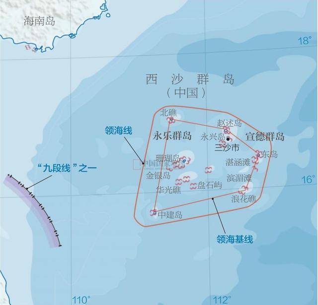 科普:海洋权益划分线 中国三大内海
