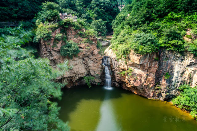 酷暑季 最好去新密伏羲山大峡谷亲水享清凉