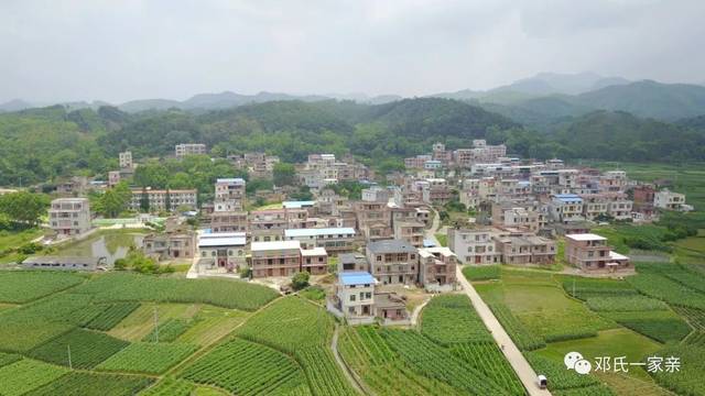 【邓村邓人】广西横县石塘镇邓村全景风貌