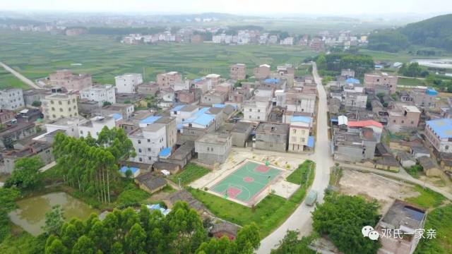 【邓村邓人】广西横县石塘镇邓村全景风貌