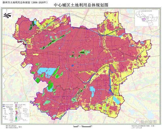 徐州中心城区又要变大!新增78.8平方公里!你家有没有被规划进去
